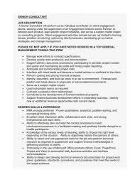 This will be done by first examining a client's financial situation, devising and presenting appropriate strategies, and keeping track of any shifts in his or her financial status and living situation. Free 10 Consultant Job Description Samples In Pdf Ms Word