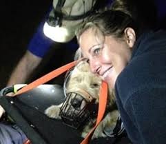 Dog that tumbled off cliff in Columbia Gorge saved by OHS rescue team