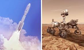 At t+1:49 (30 frames later), speed is 2895 km/h and altitude is 28.9 km. Nasa Mars Launch When Will Perseverance Land On Mars Science News Express Co Uk