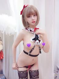 Mixian Sama - 连体衣女仆 - 亚洲Porn Pic 精选