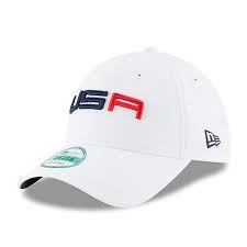 Ryder Cup New Era Sunday 9forty Adjustable Hat White Golf Adjustable Hat New Era Ryder Cup