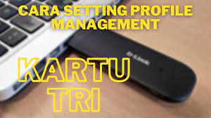 Dengan jaringan wifi kita bisa berselancar di internet tanpa perlu kabel atau modem. Cara Setting Profile Management Kartu Tri Di Laptop Modem Dan Router Paket Internet
