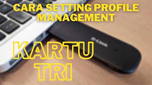 Cara memperkuat sinyal wifi dengan mencari posisi yang tepat. Cara Setting Profile Management Kartu Tri Di Laptop Modem Dan Router Paket Internet