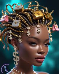 Some chase gold. She created it 💫🌈 #HairTreasure