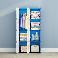 Children's wardrobes småstad system children's dressers and chests toy storage kids clothes & shoe organization kids boxes & baskets children's hooks & wall organization kids desk accessories. Tools Home Improvement Blue 8 Cubes 2 Hanging Sections Kousi Portable Kids Wardrobe Closet Children Dresser Hanging Storage Rack Clothes Closet Bedroom Armoire Cube Organizer Formaldehyde Free Furniture Storage Home Organization