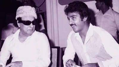 Kamal Haasan pays tribute to MGR on birth anniversary | - Times of India