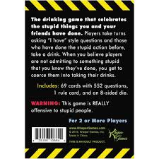 We typically hand out 15 cards for 2 player, 12 for 3 players, and 10 for 4. 825156108642 Drinking With Stupid Kheper Games Calendar Club Calendar Club Canada
