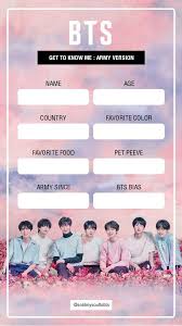Crea tu nombre con tu grupo favorito kpop insta stories juego juego de preguntas estados para whatsapp nombres from i.pinimg.com otro juego de kpop para celular que merece una mención es beatevo yg, muy parecido a kpop en la convencion de juegos de mesa y comics marzo 2017 at kpop bts bt21 juego de 8 tarjetas de fotos. 56 Kpop Template Ideen Vorlagen Bingo Vorlage Instagram Challenge