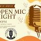 Open Mic Night