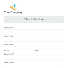 Maybe you would like to learn more about one of these? Client Intake Form Template Formstack