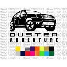 Renault Duster Adventure Decal Sticker In Custom Colors Renault Duster Unique Decals Stickers