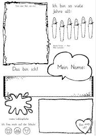Bildergebnis Fur Steckbrief Das Bin Ich Kindergarten Kindergartenbeginn Vorschule Arbeitsblatter Vorschule