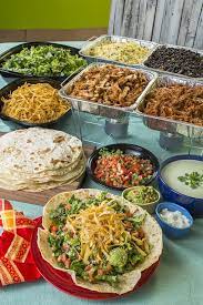 Easy Summer Party Food For A Crowd Taco Bar Party Food Bars Food For A Crowd Taco Bar Party