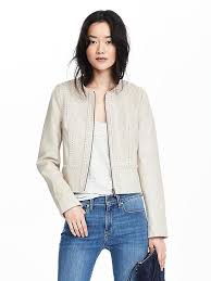 Braided Leather Jacket Banana Republic Best Leather Jackets Jackets Clothes For Women