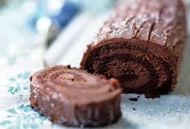 This Buche De Noel Recipe A Chocolate Cake Filled With Chocolate Chestnut Ganache Moist Dark Chocolate Cake Recipe Dark Chocolate Cake Recipes Christmas Food