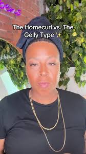 @Christin Brown lets y'all know The #Homecurl and The #GellyType are  cousins--not sisters 🙅 Watch until the end to learn why you'd use one over  the other! 💗 #hairtok #haireducation