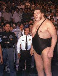 Andre the giant dick size
