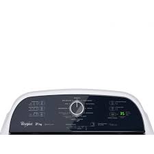 Con agitador single action (6 movimientos expertos de lavado. Lavadora Whirlpool 21 Kg Blanco 8mwtw2114en