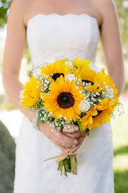 This fun wedding flower trend is another idea that we can't wait to see more of. 56 Ideas To Incorporate Sunflowers Into Your Big Day Weddingomania