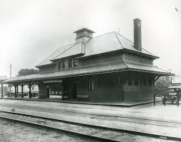 Old Train Station In Ballston Spa Ny This Site Later Became The A P My Dad Came Home From The War At This Sta Old Train Station Train Depot Train Station
