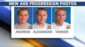 It's been nearly nine years since andrew, alexander and tanner skelton went missing, and new age progression photos of the skelton brothers have been released first to 7 action news reporter anu. 8 1 2 Years Later What The Missing Skelton Brothers May Look Like Now
