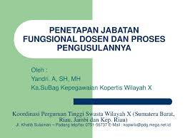 We did not find results for: Penetapan Jabatan Fungsional Dosen Dan Proses Pengusulannya Ppt Download