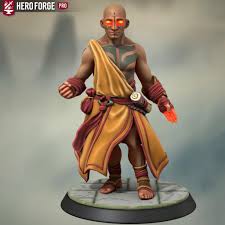 Warrior Monk : rHeroForgeMinis