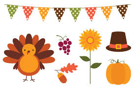 Thanksgiving Set 7 Png Images Graphic By Lattesmile Creative Fabrica