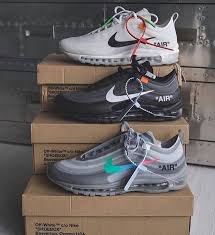 Ua Air Max 97 Off White Which Color Houseofheat Sneakerheads Sneakernews Streetfashionstyle Off Sneakers Men Fashion Shoes Sneakers Nike Mens Nike Shoes