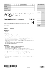 Aqa English Language Paper 1 Revision A Level Milrimilra Blog