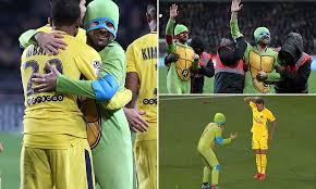 Télécharger des livres par sandrine dacunha date de sortie: Psg Players Deal With Ninja Turtles Pitch Invaders Daily Mail Online