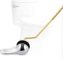 Hygie Rinse Universal Toilet Handle Replacement Kit Side Mount Toilet Lever  Compatible with American Standard/Glacier Bay/Gerber, Toilet Flush Handle  ...