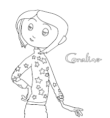 Each of the dinosaur coloring pages printable has a name associated to enhance the knowledge of the young learners. Lovely Coraline Coloring Page Free Printable Coloring Pages For Kids