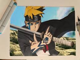 How to draw boruto uzumaki from the anime boruto support me: My Drawing Part 3 Boruto Uzumaki Boruto