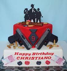 Happy birthday gangsta birthday cake. 40th Birthday Cakes Barrel Cake Themed Cakes