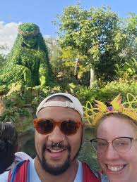 Who suggested Disney World, husband or wife?