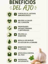 Beneficios del ajo #ajo #remedios #natural