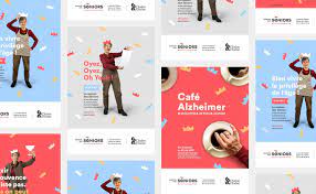 Un train confortable, connecté avec une équipe qui prend soin de vous, et réservez votre billet de tgv inoui ! Visual Identity For Maison Des Seniors By Grapheine Branding Design Banner Ads Design Social Branding