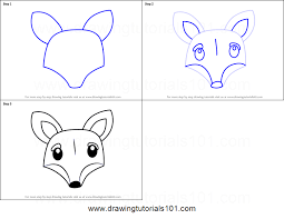 #howtodraw #artforkidshub🎨 art supplies we love (amazon affiliate links): How To Draw A Fox Face For Kids Printable Step By Step Drawing Sheet Drawingtutorials101 Com