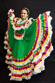 Jalisco Gala Dress Traditional Mexican Dress Gala Dresses Mexican Outfit