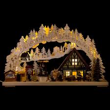 3d Candle Arch Setting Up The Christmas Market 72 43 Cm 28 17in By Ratags Holzdesign