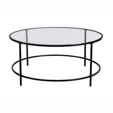 Sauder Soft Modern Collection Coffee Table Black Walmart Com Coffee Table Round Coffee Table Drum Coffee Table