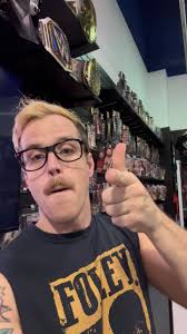 Working at @svw.orlando from 12pm to 4! , My favorite of all time  @realmickfoley is today’s spotlight. Stop by say hi, ask me about my method  to improve your life, or watch wrestling with me!, Have A ...