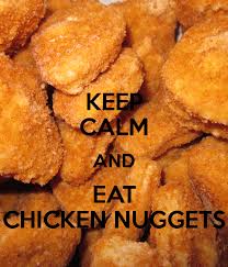 It is so annoying to read reviews (especially poor ones) and see that the cook didn't. Keep Calm And Eat Chicken Nuggets Eat Calming Food Food