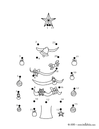 Christmas Dot To Dot Christmas Worksheets Connect The Dots Kids Christmas