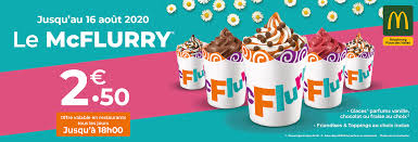 Notez que pour profiter de l'offre, il suffit de cliquer sur l'onglet « 1 jour, 1 bon plan » au moment de commander sur une borne, sur l'application mobile. Mcflurry A 2 50 Place Des Halles Centre Commercial Strasbourg