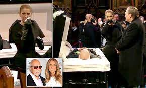 Celine Dion Mourns Husband Rene Angelil At Open Casket Visitation Rene Angelil Celine Dion Celion Dion
