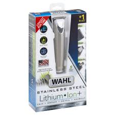 Real grooming for real guys — that's what wahl is all about, and has been since 1919. Wahl Stainless Steel Lithium Ion Trimmer Shop Shaving Hair Removal At H E B
