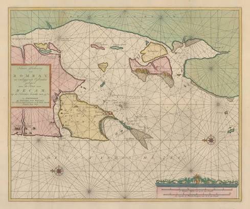 Bombay Photo Images[ Mumbai]: SOME MAPS OF BOMBAY -BEFORE BOMBAY CITY WAS MADE 1588 AND AFTER