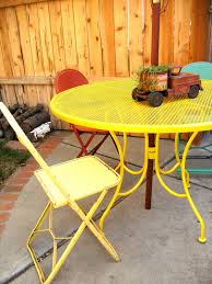 Favorite this post jul 23 oak dining room table & 4 chairs $375 (vestal) pic hide this posting restore restore this if you want to see more articles from the writer of used dining room chairs craigslist, just scroll to the end of our site then click on more from. Craigslist Patio Table Makeover Little Vintage Cottage